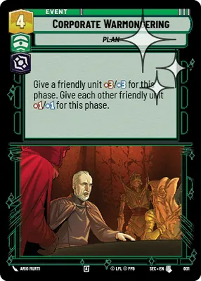 Corporate Warmongering — Standard Foil
