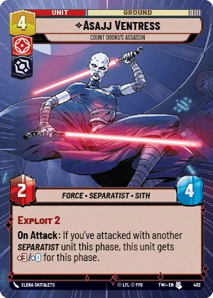 Asajj Ventress — Hyperspace