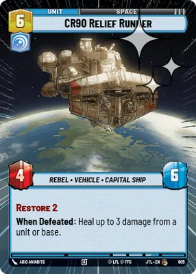 CR90 Relief Runner — Hyperspace Foil