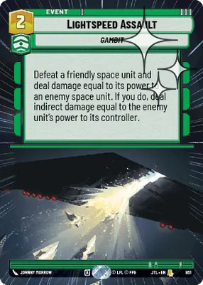 Lightspeed Assault — Hyperspace Foil