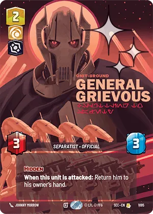General Grievous — Foil Prestige