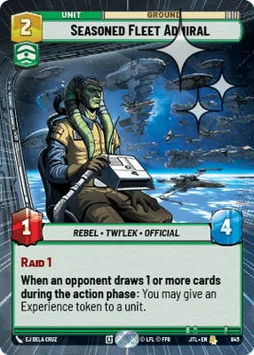 Seasoned Fleet Admiral — Hyperspace Foil