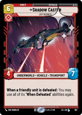Shadow Caster — Standard Foil