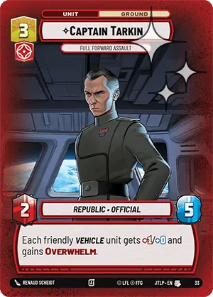 Captain Tarkin — Weekly Play Foil
