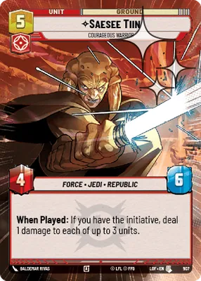 Saesee Tiin — Hyperspace Foil