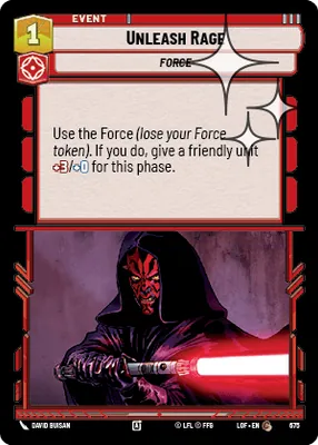 Unleash Rage — Standard Foil