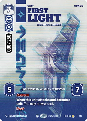 First Light — Serialized Prestige