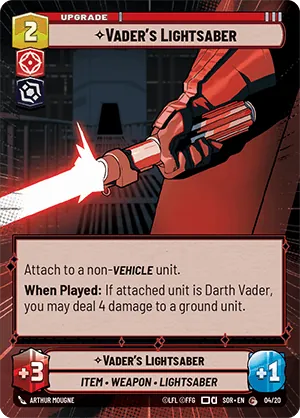 Vader's Lightsaber — Hyperspace