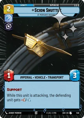 Scion Shuttle — Hyperspace Foil