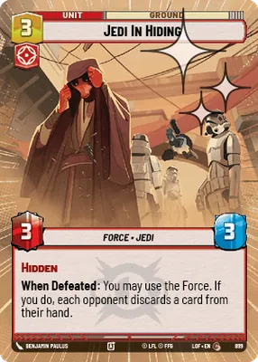 Jedi In Hiding — Hyperspace Foil
