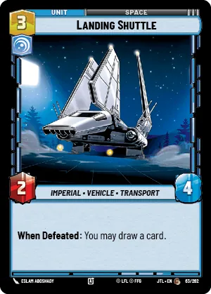 Landing Shuttle