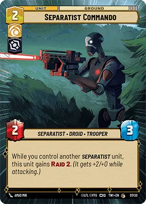 Separatist Commando — Hyperspace