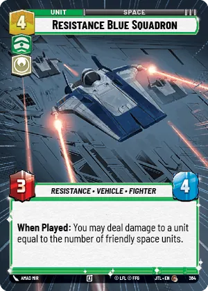 Resistance Blue Squadron — Hyperspace