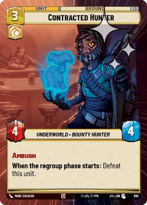 Contracted Hunter — Hyperspace Foil