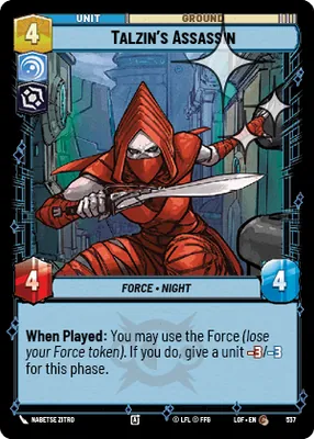 Talzin's Assassin — Standard Foil