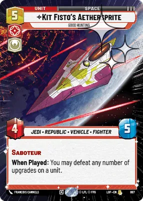 Kit Fisto's Aethersprite — Hyperspace Foil