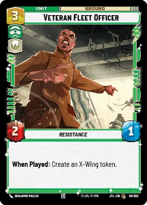 Veteran Fleet Officer