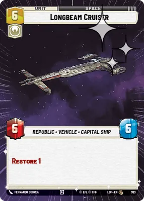 Longbeam Cruiser — Hyperspace Foil