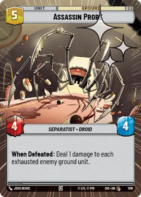 Assassin Probe — Hyperspace Foil