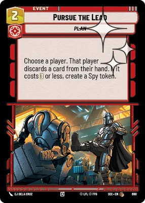Pursue the Lead — Standard Foil