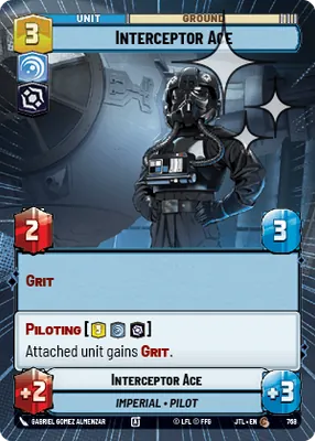 Interceptor Ace — Hyperspace Foil
