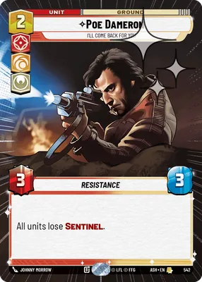 Poe Dameron — Hyperspace Foil