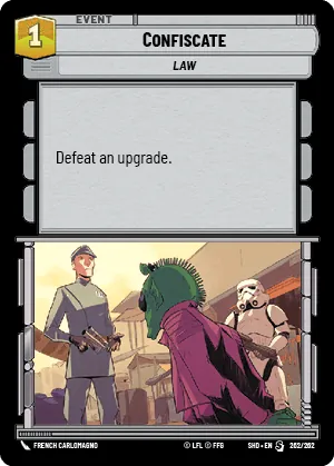 Confiscate — Standard