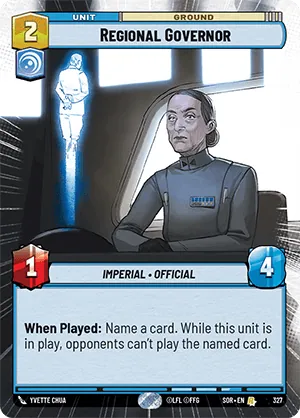 Regional Governor — Hyperspace