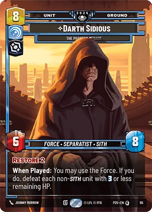 Darth Sidious — GC Event Pack