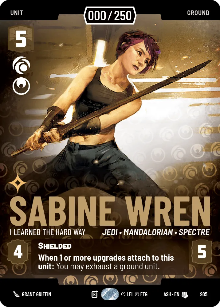 Sabine Wren — Serialized Prestige