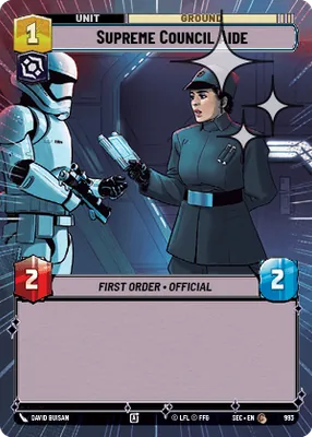 Supreme Council Aide — Hyperspace Foil