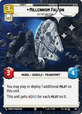 Millennium Falcon — Hyperspace Foil