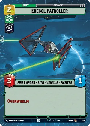 Exegol Patroller — Hyperspace