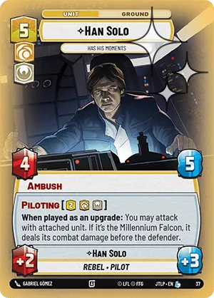 Han Solo — Weekly Play Foil