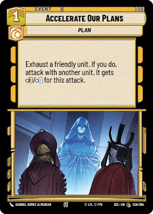 Accelerate Our Plans
