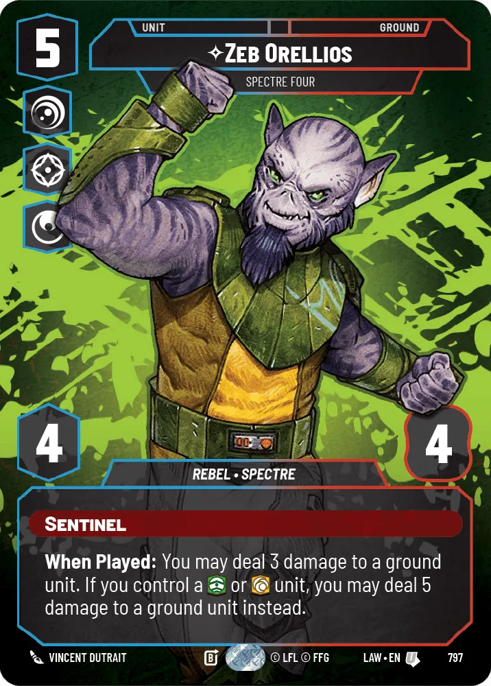 Zeb Orellios — Standard Prestige