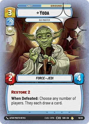 Yoda — Weekly Play Foil