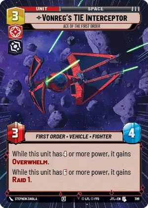 Vonreg's TIE Interceptor — Hyperspace