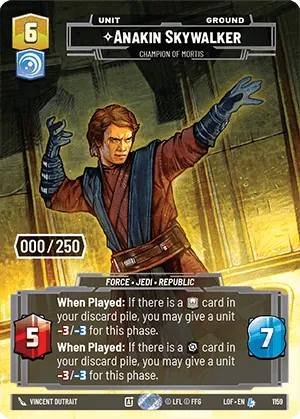 Anakin Skywalker — Serialized Prestige