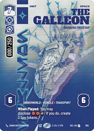 The Galleon — Serialized Prestige