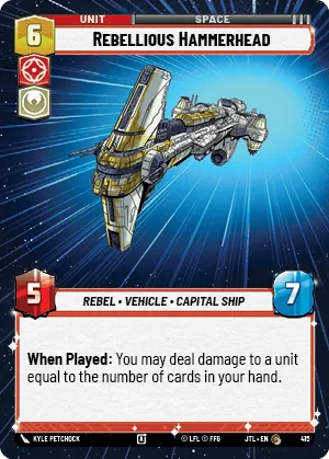 Rebellious Hammerhead — Hyperspace