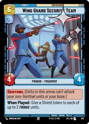Wing Guard Security Team — Standard Foil
