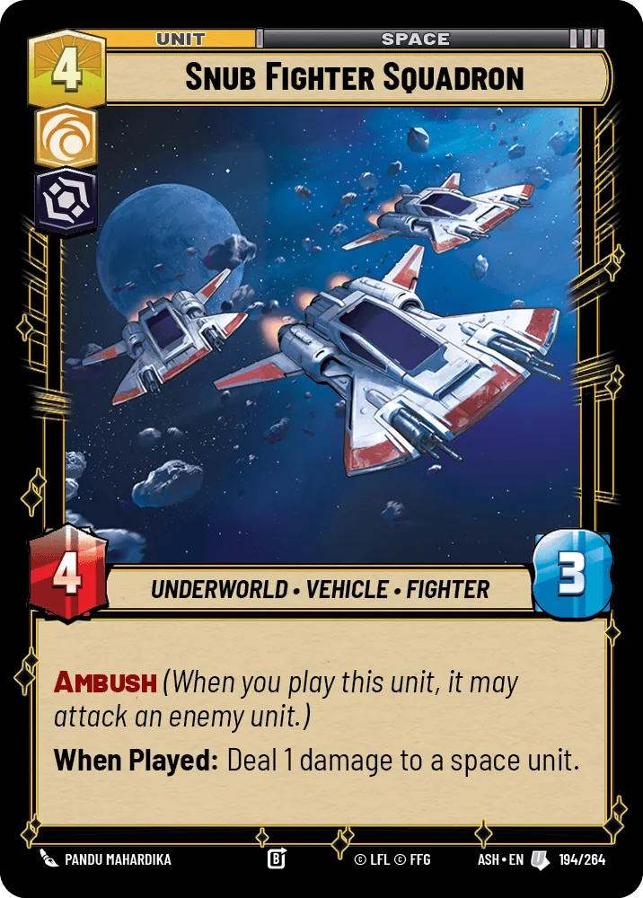 Snub Fighter Squadron