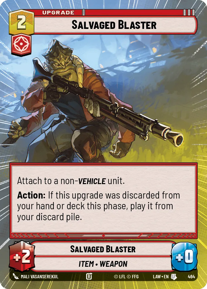Salvaged Blaster — Hyperspace
