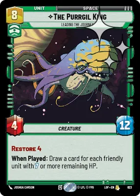 The Purrgil King — Standard Foil