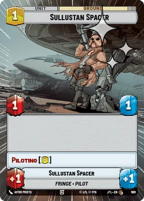 Sullustan Spacer — Hyperspace Foil