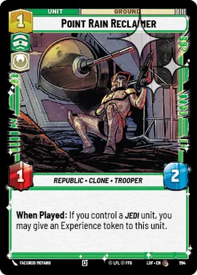Point Rain Reclaimer — Standard Foil