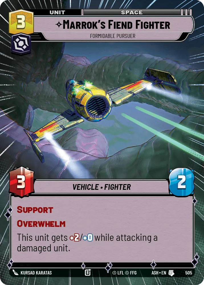 Marrok's Fiend Fighter — Hyperspace
