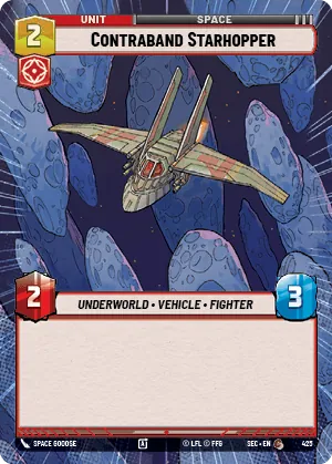 Contraband Starhopper — Hyperspace