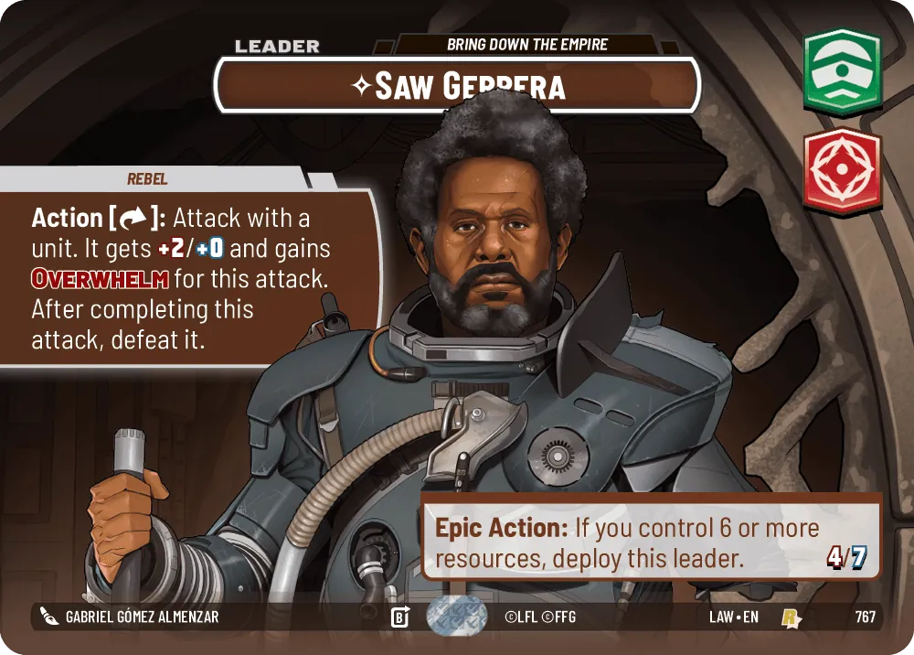 Saw Gerrera — Showcase